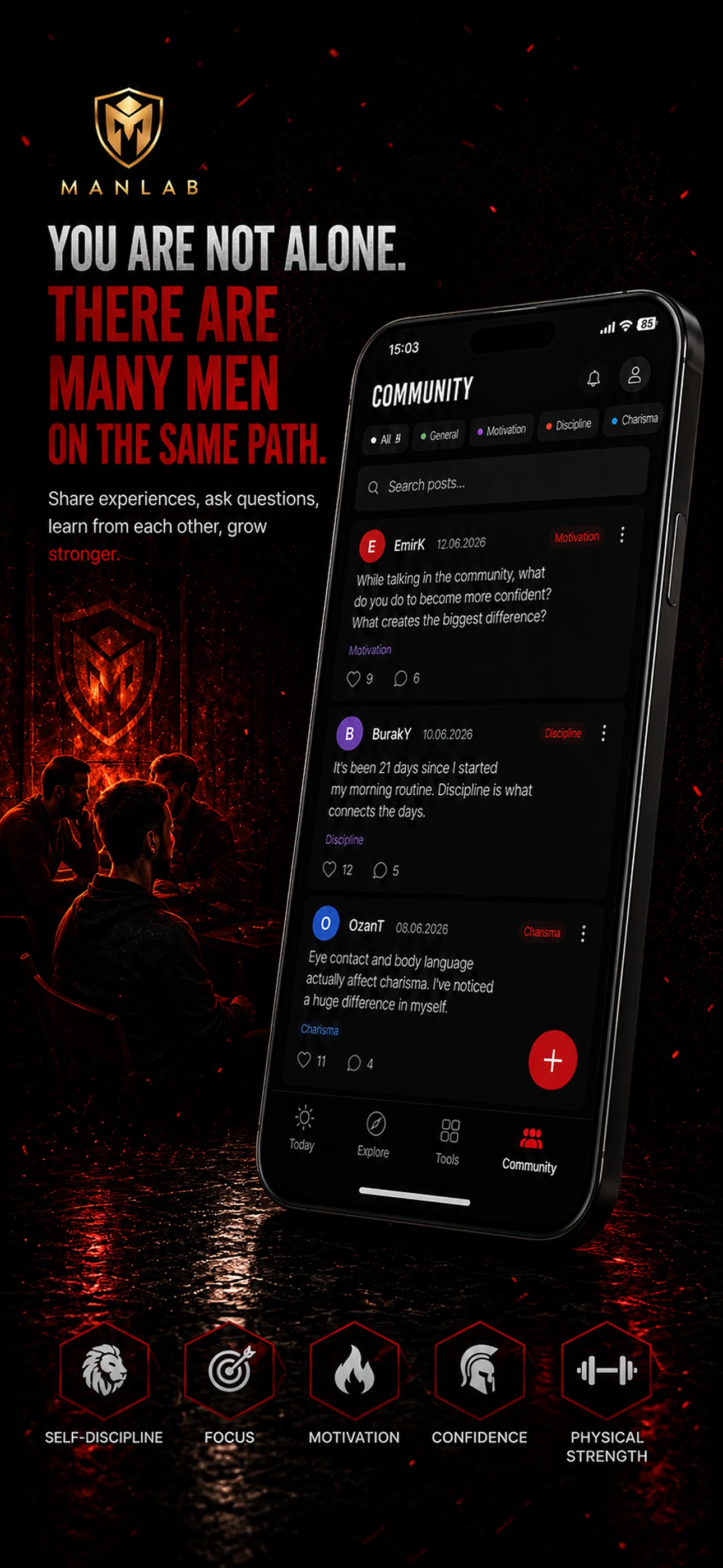 Prime Men's Journey - Manlab screenshot
